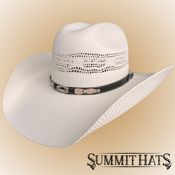 Lone Star Bangora Silverton Western Cowboy Hat Collection - Ivory