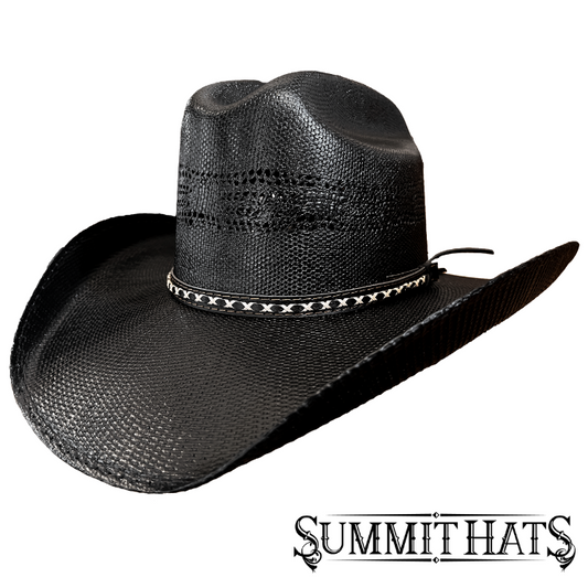 Lone Star Cattleman Bangora Western Cowboy Hat Collection - Black