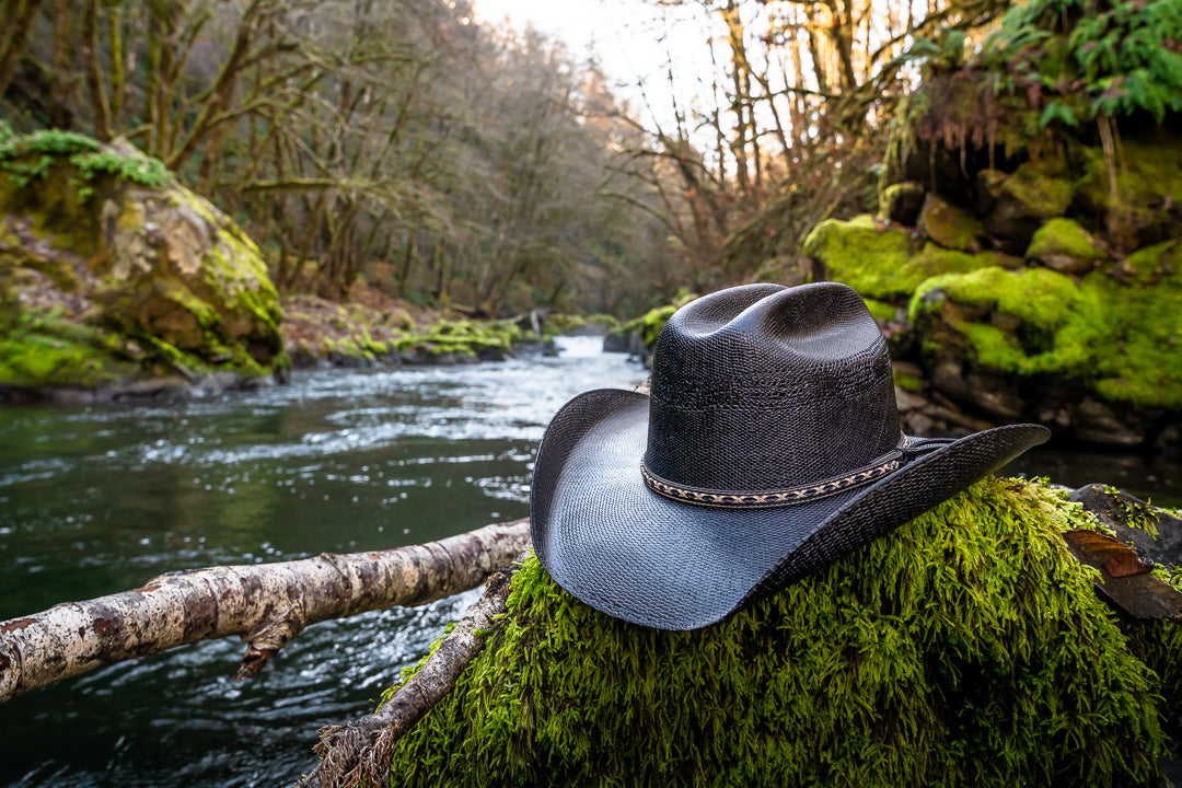 Lone Star Cattleman Bangora Western Cowboy Hat Collection - Black