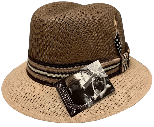 Classic Cruiser Canela - Dark Brown & Khaki - Danny De La Paz Signature Hat Collection